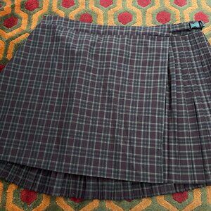 Wild Fable Pleated Skirt With Buckle Detail XXL